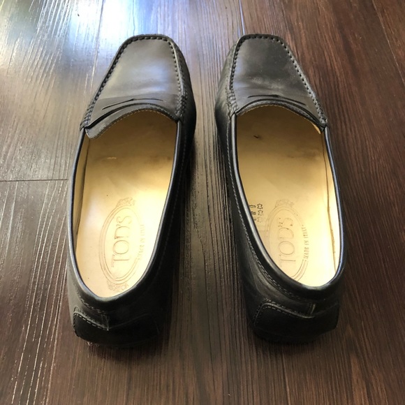 Tod’s Black Loafers Size 9 - Picture 3 of 5